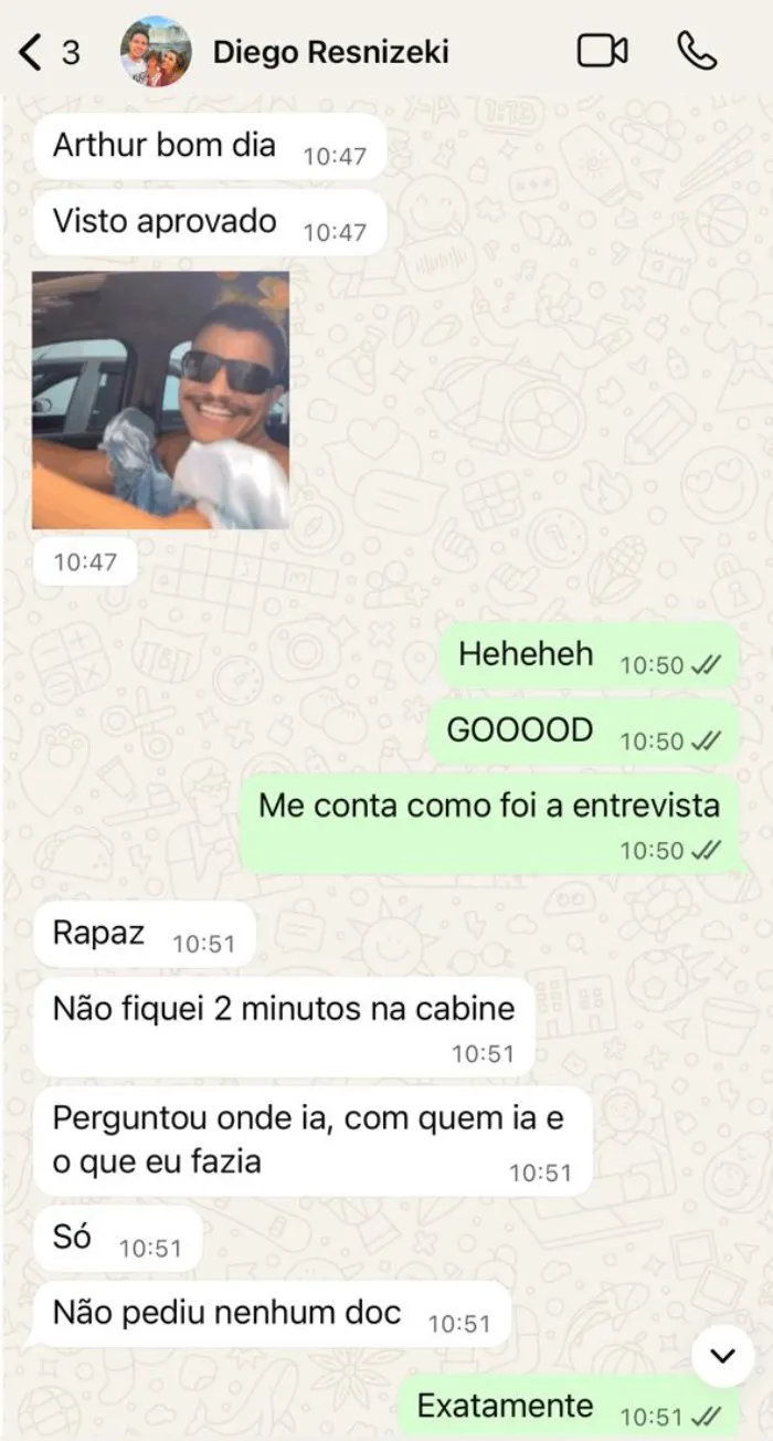 Depoimento de cliente 1